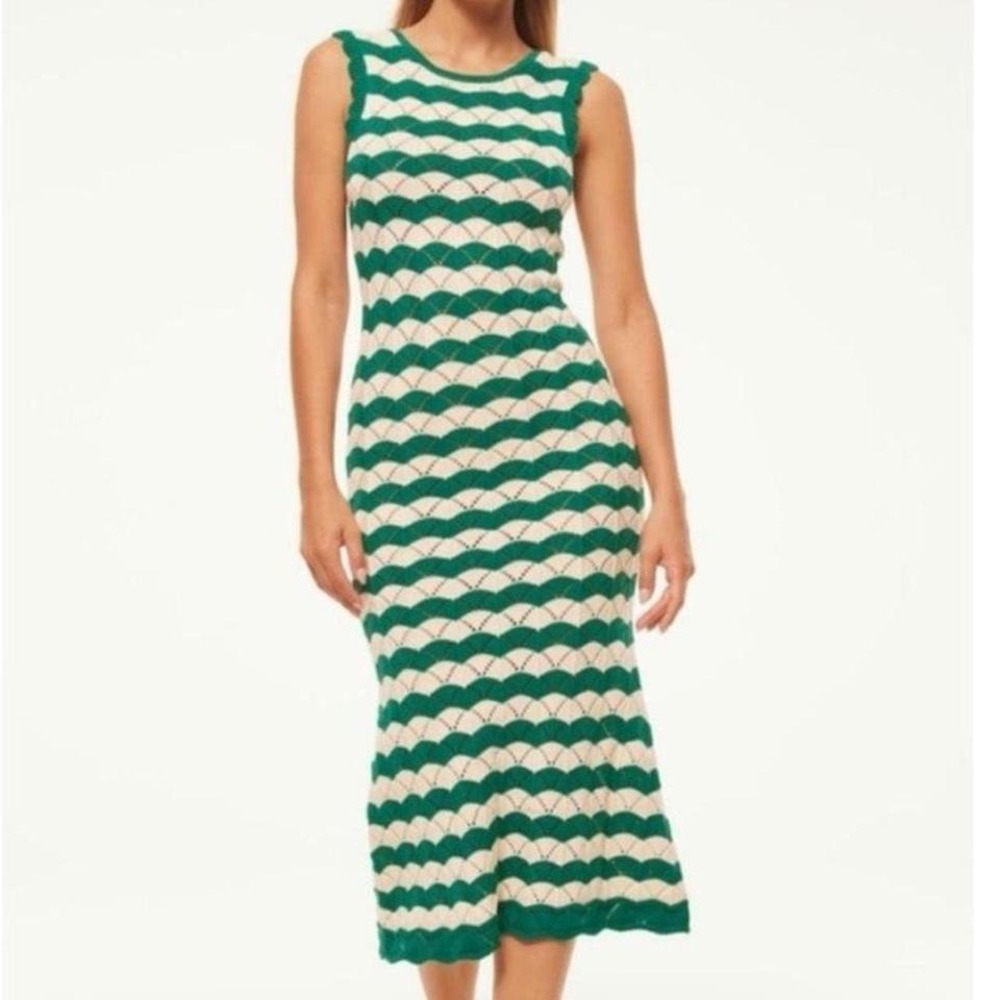 NWT MISA Los Angeles Rosalba Crochet Knit Dress / Size Small & Large / $365!!!